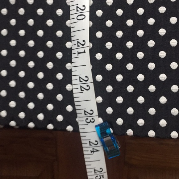 Ann Taylor Polka Dot Pencil Skirt Size 18 - Picture 5 of 7